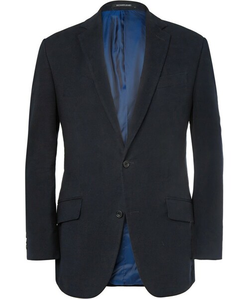 RICHARD JAMES（リチャード ジェームス）の「Richard James SlimFit Moleskin Blazer（ジャージ