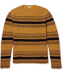 LOEWE | Loewe Striped Chunky-Knit Cotton-Blend Sweater(ニット/セーター)