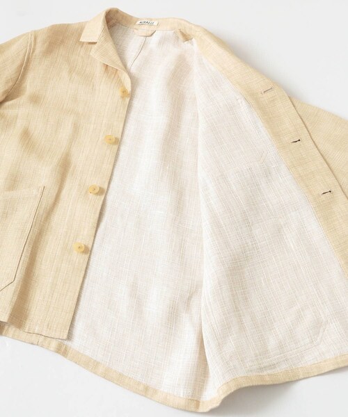 AURALEE（オーラリー）の「AURALEE LINEN DOUBLE FACE BLOUZON