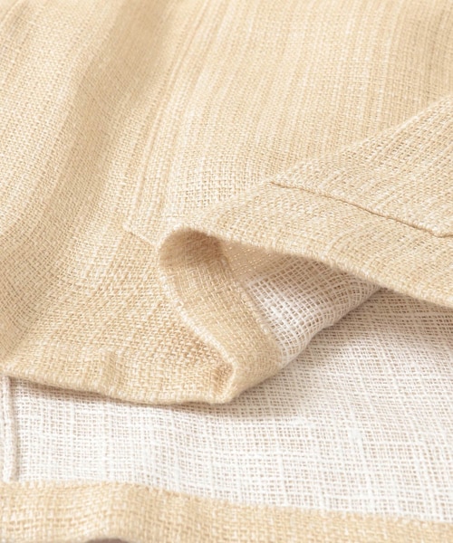 春夏CARUSO リネンブルゾン 48オーラリー AURALEE オーラリー 20SS 日本製 LINEN DOUBLE FACE BLOUSON