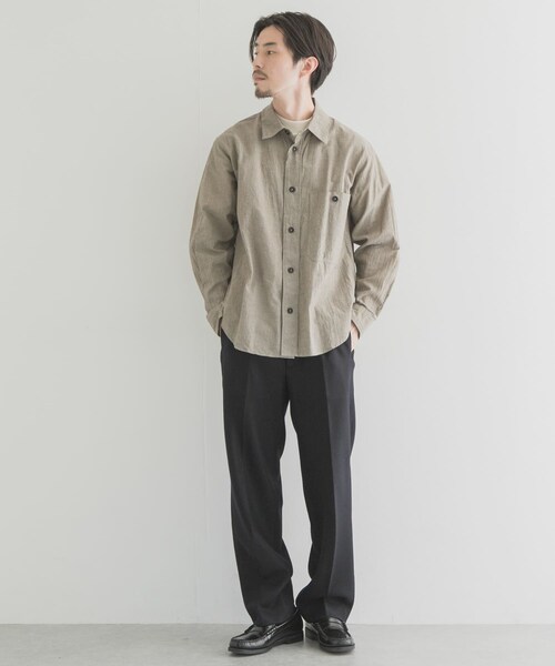 MHL.(エムエイチエル)の「MHL. VINTAGE COTTON WOOL(その他・メンズ・280 STRIPE/270 CHECK・M/L)」の3枚目の写真