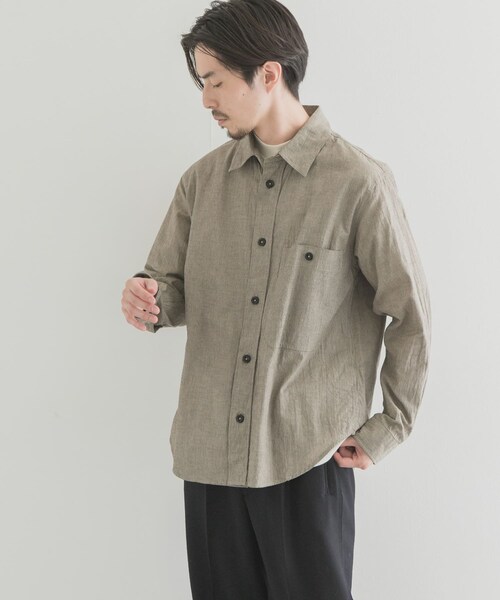 MHL.(エムエイチエル)の「MHL. VINTAGE COTTON WOOL(その他・メンズ・280 STRIPE/270 CHECK・M/L)」の1枚目の写真