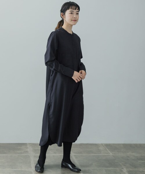 TICCA（ティッカ）の「TICCA ノーカラーワンピース（）」 - WEAR