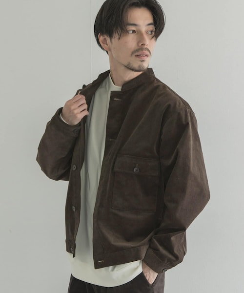 『UR TECH』10Wコーデュロイブルゾン、 コーデュロイTTパンツ URBAN RESEARCH（アーバンリサーチ）の「URTECH 10Wコーデュロイ