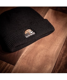 La VIA NOSTRA | F&P Cuffed Beanie｜BLACK(ニットキャップ/ビーニー)