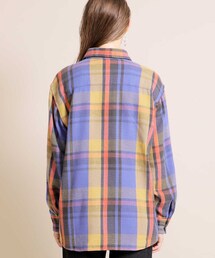 ★希少定価4.5万★UNUSED アンユーズド ヴィンテージ加工チェックシャツ ◯ UNUESD シャドウチェック ロールアップ シャツ / アン