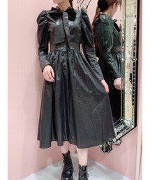 lilLilly | [pain]パワショルロングドレス(ワンピース/ドレス)