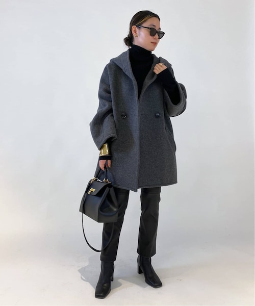 モッサオーバー フーディーコート AP STUDIO（エーピーストゥディオ）の「《予約》モッサ オーバー