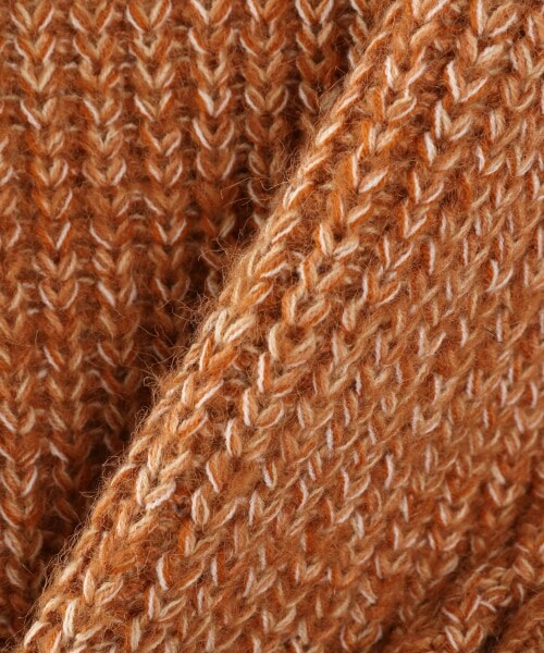 LOWRYS FARM（ローリーズファーム）の「３ＧＭＩＸＴＴＬニットワンピース（ワンピース/ドレス・オレンジ/ブラウン）」の11枚目の写真