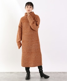 LOWRYS FARM | ３ＧＭＩＸＴＴＬニットワンピース(ワンピース/ドレス)