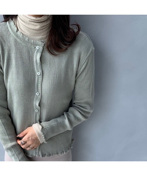 no brand（ノーブランド）の「シアーハイネックTEE（Tシャツ/カットソー・レディース・その他）」の11枚目の写真