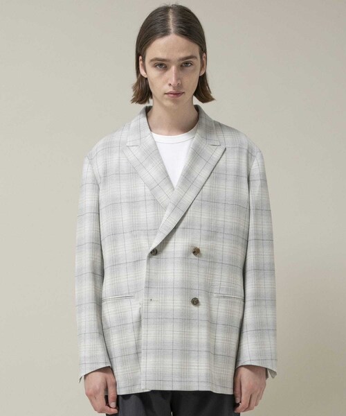 WELLDER Double Breasted Boxy Jacket
