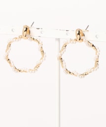 TITTY&CO.（ティティーアンドコー）の「ミニパールリングピアス（アクセサリー・レディース）」