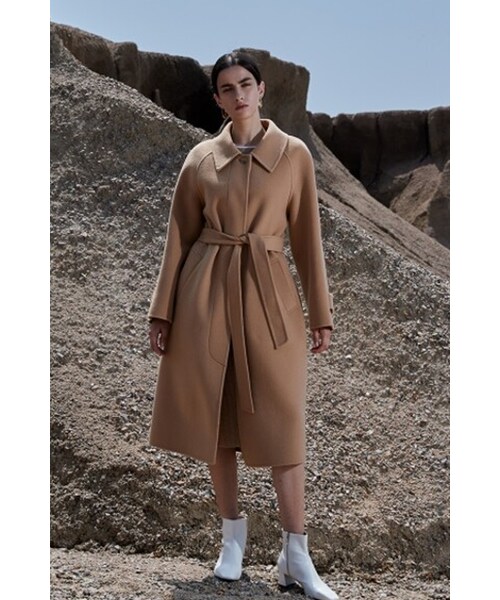 pure cashmere ピュア カシミヤ ブラウン ポンチョ  【Ｆ】 カシミヤストール ベージュ | EDWARD BROWN(エドワードブラウン
