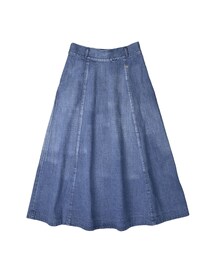 45R（フォーティファイブアール）の「ツイードデニムのスカート（加工