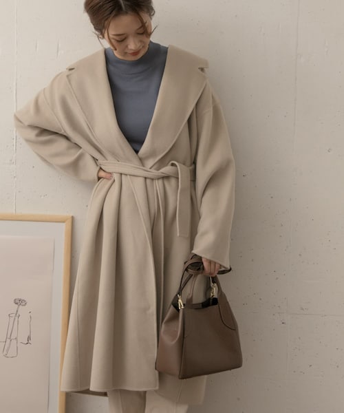 アーバンリサーチドアーズ　ロングチェスターガウンコート　美品 URBAN RESEARCH DOORS（アーバンリサーチドアーズ）の「ロング