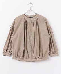 MAUVAISES HERBES ギャザーブラウス