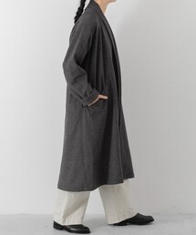 MITTAN（ミッタン）の「MITTAN なめらか半纏ロングコート（）」 - WEAR