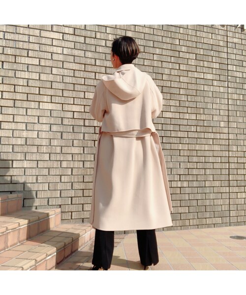 値下げ⭐︎エレンディーク アンゴラコート F ELENDEEK(エレンディーク