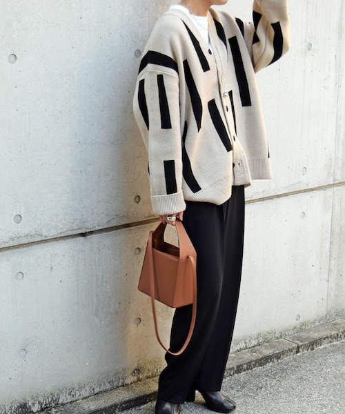 no brand（ノーブランド）の「スティックオーバーニットCD（カーディガン/ボレロ・レディース・その他）」の2枚目の写真