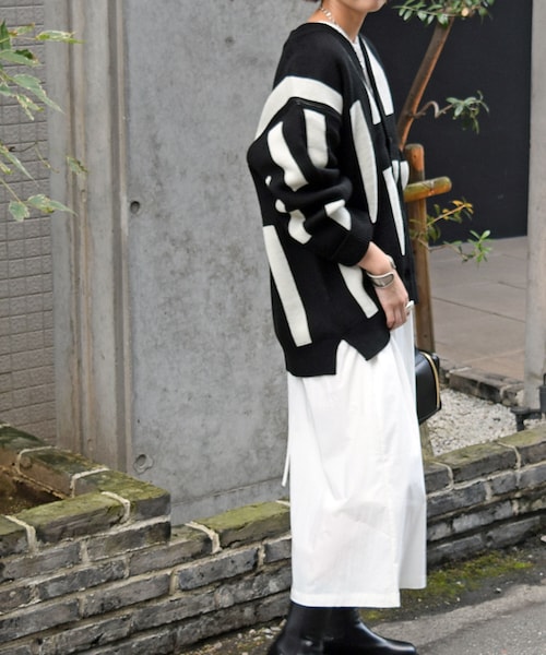 no brand（ノーブランド）の「スティックオーバーニットCD（カーディガン/ボレロ・レディース・その他）」の9枚目の写真