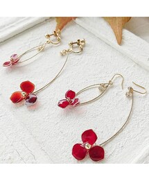 Ameri様order red headdress♡ &赤のイヤリング２種 Ameri様order red headdress♡ &赤のイヤリング2種
