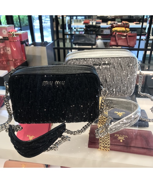 ミュウミュウのウエストポーチ