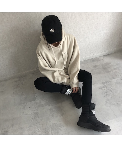 copine（コピン）の「再入荷！しっかりとした厚みあったか裏起毛！バックプリントオーバーサイズパーカー(3color)（パーカー・レディース・その他）」の12枚目の写真