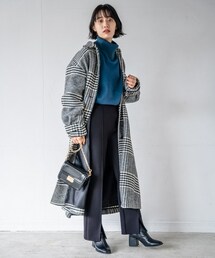 PAGEBOY | 【WEB先行予約】チェックマキシルーズコート(ジャケット/アウター)