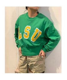 ZURI（ズリ）の「BAD・Fleece Logo Pullover (0W12022H)（ワンピース）」