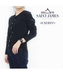 SAINT JAMES | CARDIGAN [NOIL(BLK)](カーディガン/ボレロ)