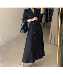 Trench style dress
