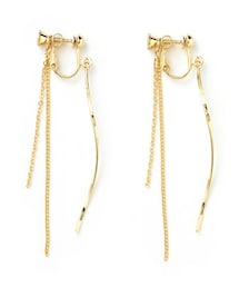 GRL | ツイストスティックデザインイヤリング(イヤリング)