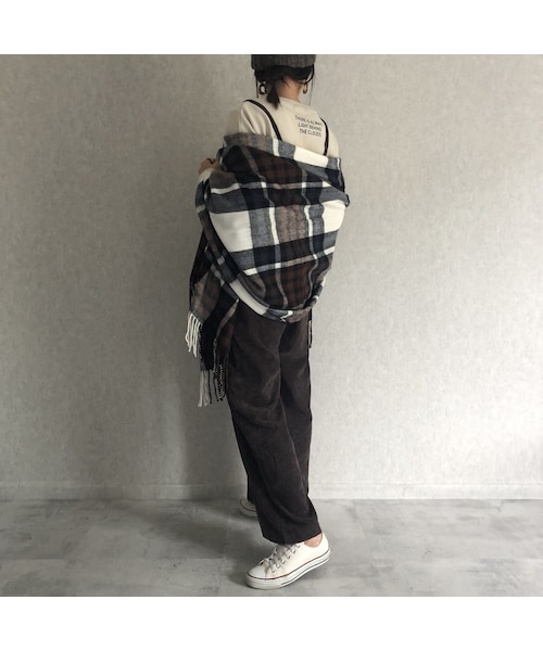 copine(コピン)の「肩紐調節可能!コーデュロイキャミサロペット【クリックポスト対象商品】(サロペット/オーバーオール・レディース・その他)」の12枚目の写真