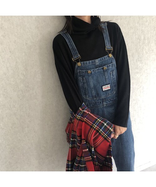 copine(コピン)の「12月8日再入荷!インナーに最適!柔らかな着心地カシミアタッチルーズタートル薄手ニット(2color)【クリックポスト対象商品】(ニット/セーター・レディース・その他)」の7枚目の写真