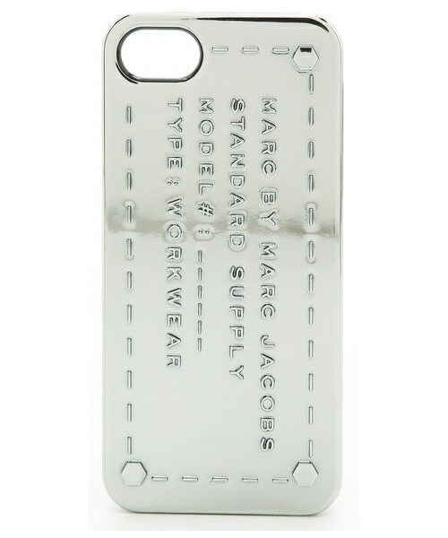 Marc by Marc Jacobs(マークバイマークジェイコブス)の「Marc by Marc Jacobs Standard Supply iPhone 5 / 5S Case(生活家電・Metallic Silver/Metallic Hematite/Metallic Rose Gold・iPhone 5)」の3枚目の写真