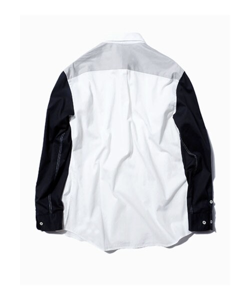 LIFUL MINIMAL GARMENTS.(ライフルミニマルガーメンツ)の「LIFUL COLORBLOCK ZIP-POCKET SHIRT(その他・メンズ・기타・S/M/L)」の2枚目の写真