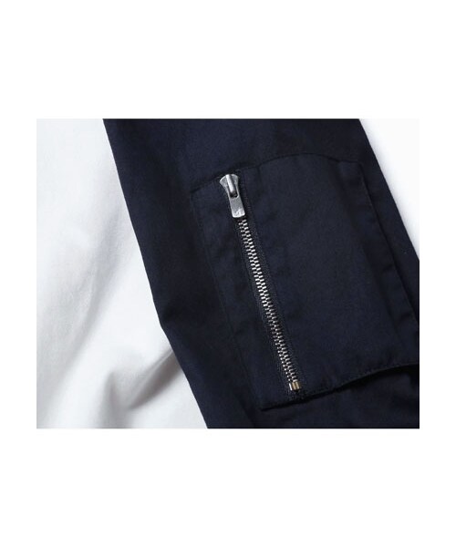 LIFUL MINIMAL GARMENTS.(ライフルミニマルガーメンツ)の「LIFUL COLORBLOCK ZIP-POCKET SHIRT(その他・メンズ・기타・S/M/L)」の4枚目の写真