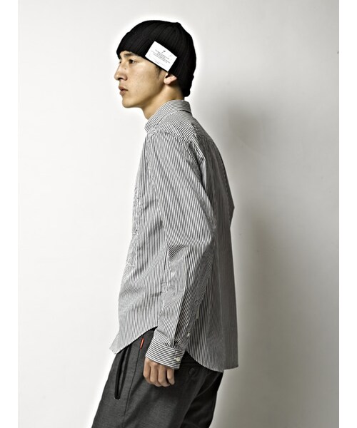 WHIZLIMITED（ウィズリミテッド）の「B.D SHIRTS（その他・WHT/STRIPE BLU/STRIPE BLK・M/L/XL）」の11枚目の写真