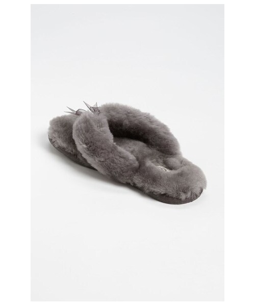 UGG（アグ）の「UGG® Australia 'Fluff II' Flip Flop (Women)（サンダル・Grey・6 M）」の4枚目の写真