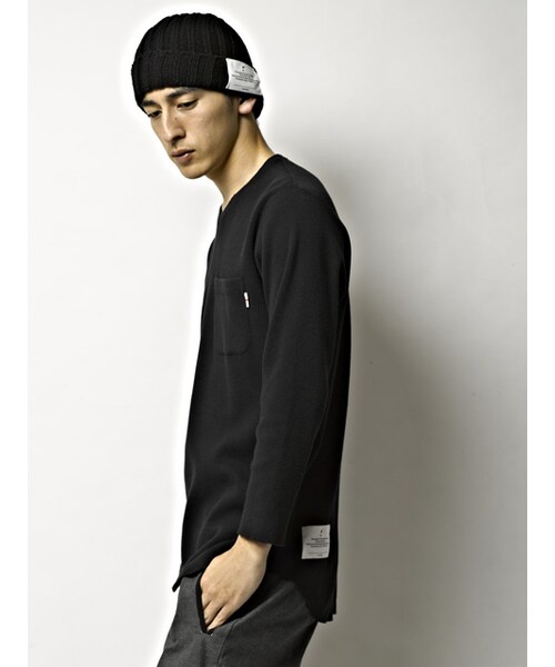 WHIZLIMITED（ウィズリミテッド）の「THERMAL 8/S（トップス・WHT/BLK・M/L/XL）」の7枚目の写真
