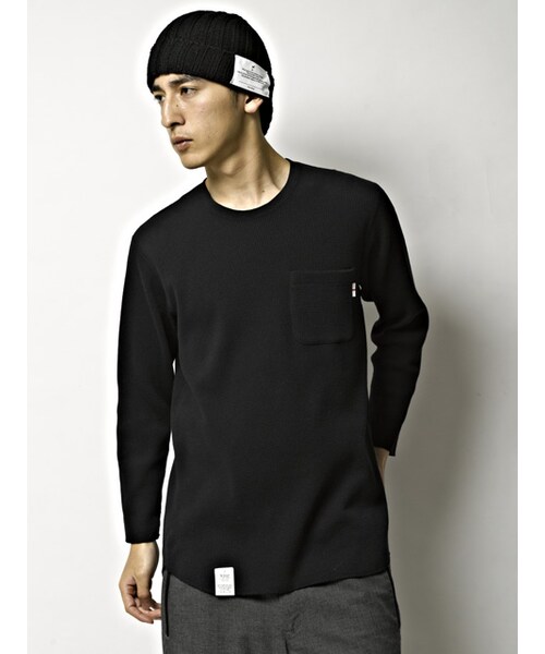 WHIZLIMITED（ウィズリミテッド）の「THERMAL 8/S（トップス・WHT/BLK・M/L/XL）」の5枚目の写真