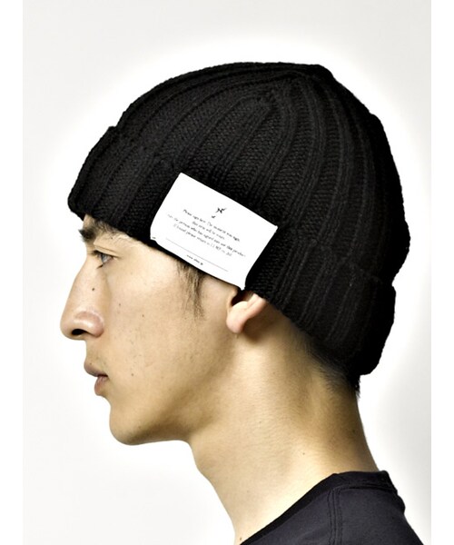WHIZLIMITED（ウィズリミテッド）の「RIB KNIT CAP（帽子・BLU/ORG/BLK・F）」の12枚目の写真