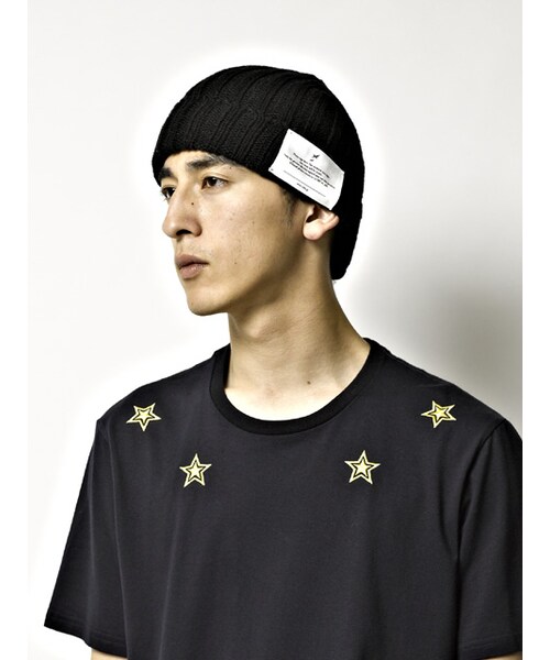 WHIZLIMITED（ウィズリミテッド）の「RIB KNIT CAP（帽子・BLU/ORG/BLK・F）」の11枚目の写真