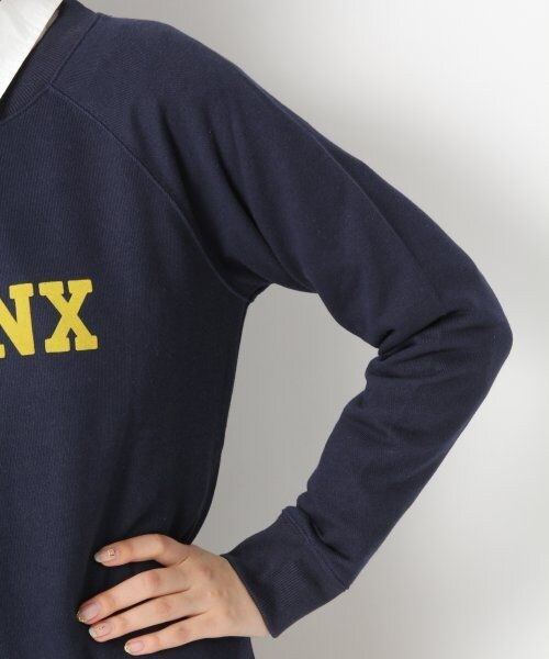 LOWRYS FARM（ローリーズファーム）の「スウェットプルオーバーロングスリーブ（トップス・レディース・アイボリー/グレー/グリーン/ネイビー・Ｍ/Ｌ）」の8枚目の写真