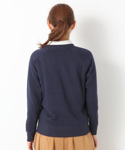 LOWRYS FARM（ローリーズファーム）の「スウェットプルオーバーロングスリーブ（トップス・レディース・アイボリー/グレー/グリーン/ネイビー・Ｍ/Ｌ）」の6枚目の写真