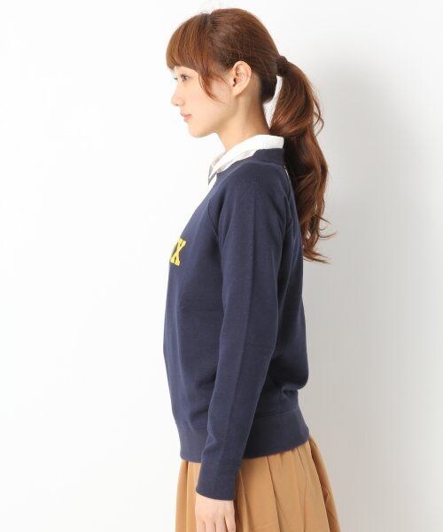 LOWRYS FARM（ローリーズファーム）の「スウェットプルオーバーロングスリーブ（トップス・レディース・アイボリー/グレー/グリーン/ネイビー・Ｍ/Ｌ）」の5枚目の写真