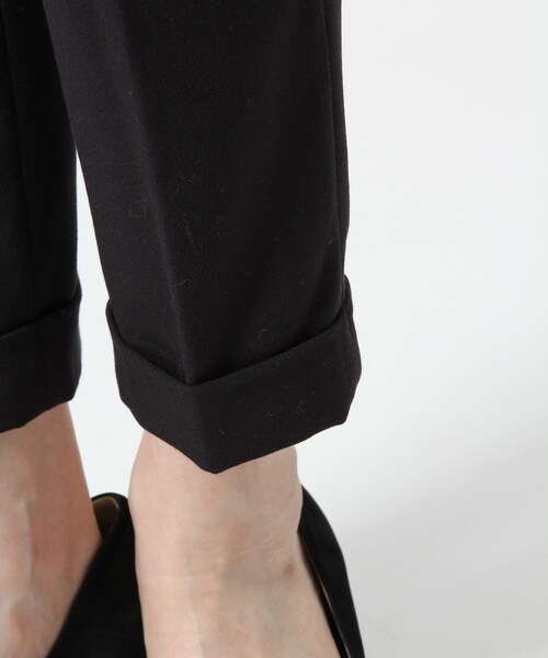 A part by（アパートバイ）の「ＴＲＰＵリボンオリカエシパンツ（パンツ・レディース・ブラック/ベージュ/グリーン・Ｍ/Ｌ）」の9枚目の写真