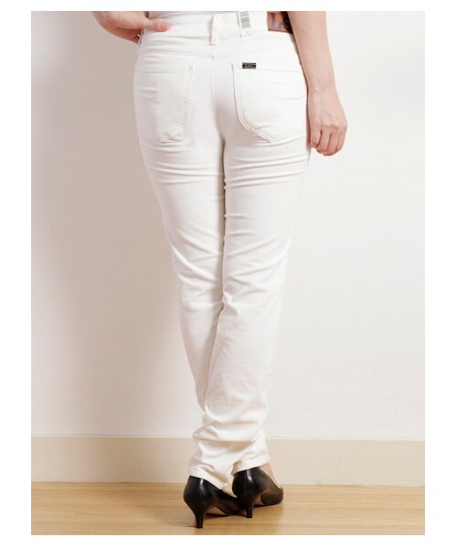 SEVENDAYS=SUNDAY（セブンデイズサンデイ）の「W リー別注コーデュロイスキニーパンツ（パンツ・レディース・ホワイト/ピンク/カーキ/ネイビー・S/M/L）」の7枚目の写真