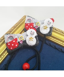 Handmade（ハンドメイド）の「クリスマスプレゼントヘアゴム（ヘアゴム・キッズ）」